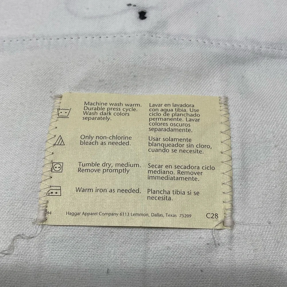 🌼🌼Haggar Men’s Pleated Wrinkles Free Pants, 40x32